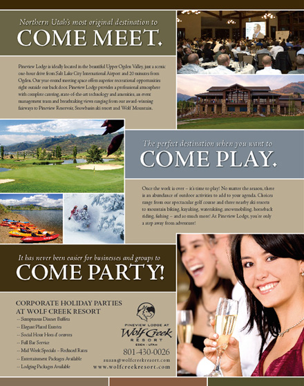 Pineview Lodge Ad